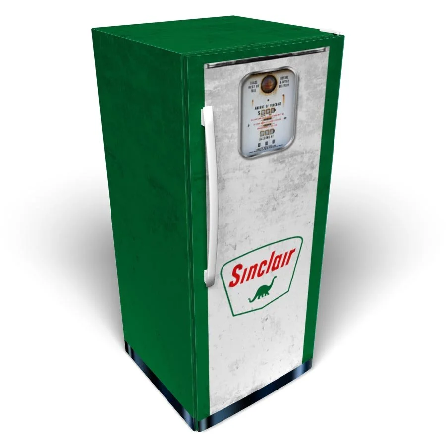Sinclair+2-Tone+Gas+Pump+